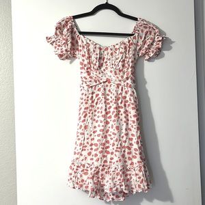 Hello Molly pink polka dot dress